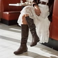 thumbnail image 3 of Botas DREAM PAIRS BLVD Altas Marrones Talle 6.5, 3 of 6
