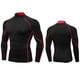 thumbnail image 5 of pstuiky manga larga para hombre, Camisa deportiva transpirable de manga larga y cuello redondo para hombre, color liso camisetas de hombre s, 5 of 9