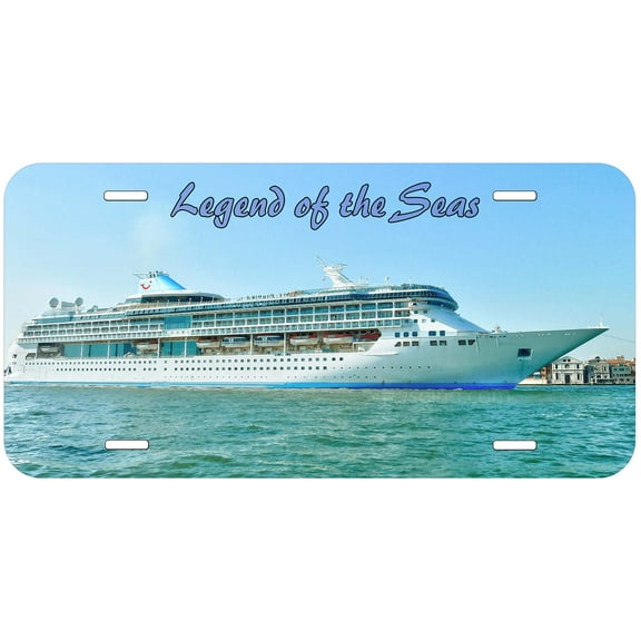 Legend of the Sea Ships Novelty Car Auto License Plate