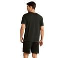 thumbnail image 2 of Men's Short-Sleeved Short Pants Set Casual Round-Neck Solid Color, 2 of 6