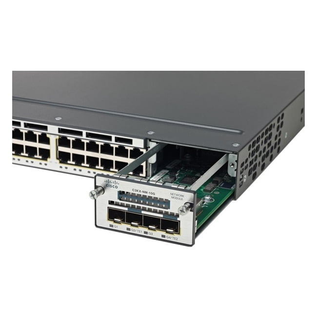 Click here to buy Cisco Catalyst 3750X 24 Port Data IP Services Ethernet Switch by Cisco.