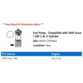 thumbnail image 2 of Fuel Pump - Compatible with 2006 Isuzu i-280 2.8L 4-Cylinder, 2 of 2