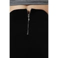thumbnail image 3 of Fashion Secerts bengaline high waist 3 button / Elastic Waist back short (Small, 3 Buttons Black), 3 of 5