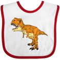 thumbnail image 3 of Inktastic Roaring T-Rex Boys or Girls Baby Bib, 3 of 4