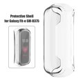 thumbnail image 3 of Funda transparente de TPU con correa de reloj inteligente para Galaxy Fit-e R375, color blanco, 3 of 7