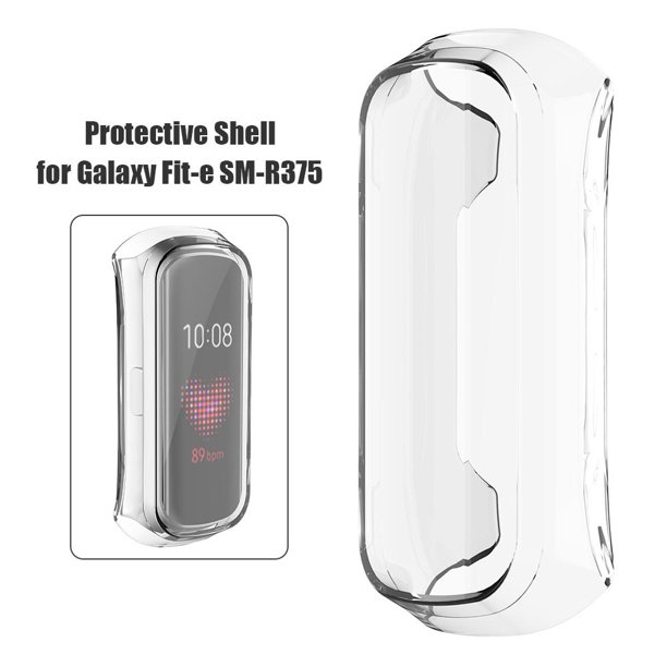 Funda protectora transparente de TPU para Samsung Galaxy Fit-e R375 Smart Watch Band Universal Accesorios Electrónicos