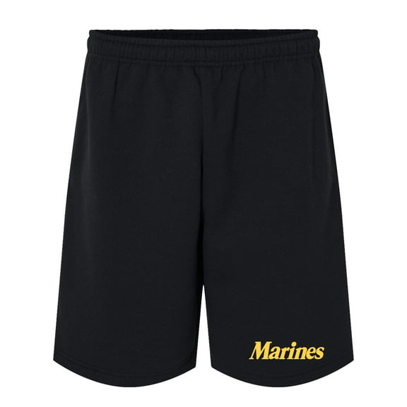 Classic "Marines" Gold Super-comfort sweatshorts