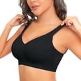 thumbnail image 5 of LOUMILEO Women's Seamless Bras Supportive No Underwire Bra Comfortable Push Up Bralettes Full Coverage T-Shirt Bra, 5 of 7