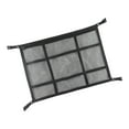 thumbnail image 2 of Almencla Car Ceiling Cargo Net Pocket Easy Installation Interior Accessories 35.4"x25.6" Black, 2 of 8