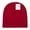 1 Red, variant on Straight Knit Beanie Hat for Men & Women - Winter Warm Skull Cap, Stretchy Unisex Cold Weather Beanie, 1 Red