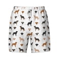 thumbnail image 4 of Lsque Mens Swim Trunks Labrador Retriever Dog Pattern - Bathing Suit Compression Liner - Beach Swim Shorts Swimwear - (S-3XL) - Stretch Quick Dry -Large, 4 of 9