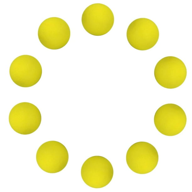 Bolas de entrenamiento de golf de práctica profesional Sunnimix Espuma de EVA Amarillo