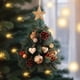 thumbnail image 1 of Decoraciones Del Árbol de Navidad 5Pc Colgante Del Coche Del Árbol de Navidad, Ornamento Colgante de Acrílico para Coronas, 1 of 1