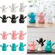 thumbnail image 5 of Escultura de gato de la de geométrica abstracto en 3D, estatua de Animal de resina, , decoración de Feng Shui S blanca Soledad Estatua del gato con resina geométrica, 5 of 10