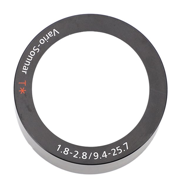 Cercle de Montage d'Objectif avant d'Appareil Photo, Cercle Adaptateur d'Objectif d'Appareil Photo à Ajustement Précis pour Réparer Argent,Noir