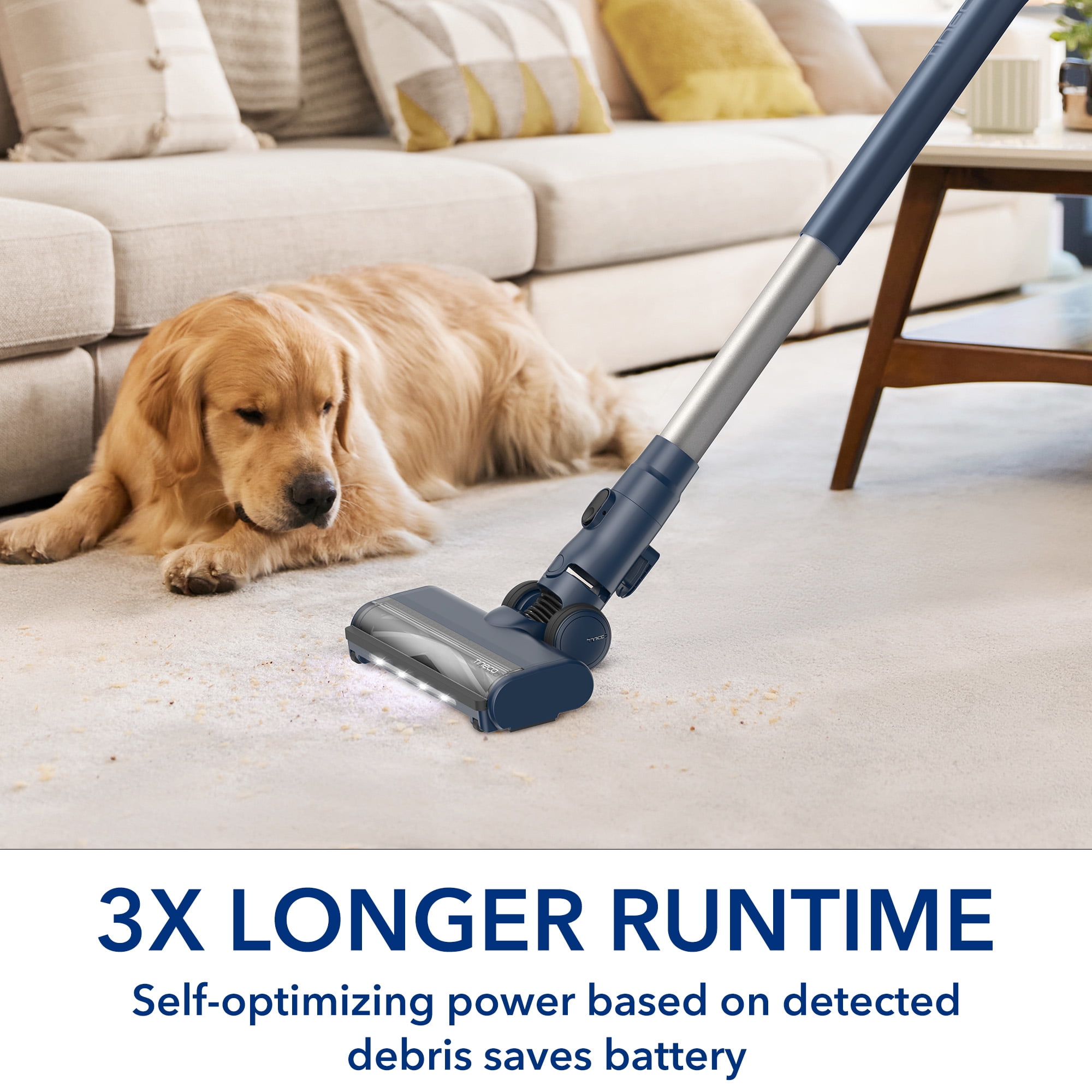 Tineco S10 Cordless Smart Stick Vacuum Cleaner for Hard Floors and Carpet 