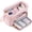 Pink, variant on CICIMELON Pencil Case Large Capacity Pencil Pouch Handheld Pen Bag for Office School Girl Boy Men Women (Black)