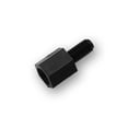 thumbnail image 2 of 50pcs M3x6+6mm Nylon Threaded Spacer Standoff Black w/ Male + Female Threading, 2 of 2