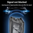 thumbnail image 4 of Zinc Alloy Key Fob Cover,Keychain,Full Protection Car Key Case for Cadillac Escalade ESV CT4 CT6 CT5 XTS XT4 XT5 Corvette C8 Smart Remote Keyless Keyshell Accessories,Gun Color,For Cadillac B, 4 of 7