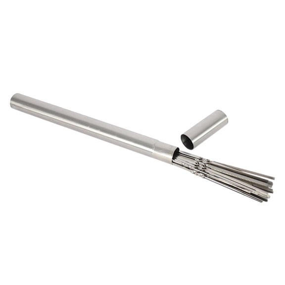 Palitos para Barbacoa, 50 Piezas con Tubo de Almacenamiento, Brochetas para Asar Kebab 30 centimetros