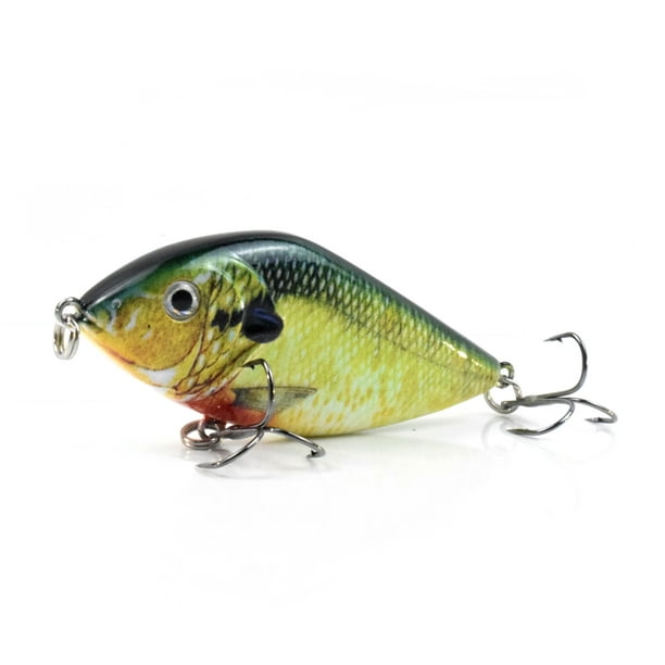 2.8in / 0.5oz Fishing Lure Bionic Hard Bait with Treble Hook Lifelike  Artificial Sinking Crankbait Rattle Fishing Lures for Bass Pike Saltwater  Freshwater VIB Lures 
