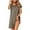 Leopard, variant on Ekouaer Plus Size Nightgowns Women Short Sleeve Sleepwear Plain Dress