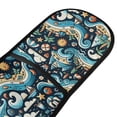 thumbnail image 2 of Dailycode Double Sided Oven Mitt with Loop Heat Resistant Kitchen Long Potholders 7" x 35" Beach Ocean Sun Cloud, 2 of 6