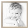 thumbnail image 2 of ArtToFrames 27" x 27" Natural Oak Picture Frame, 27x27 inch Brown MDF Poster Frame (WOM-4299),  Pack, 2 of 8