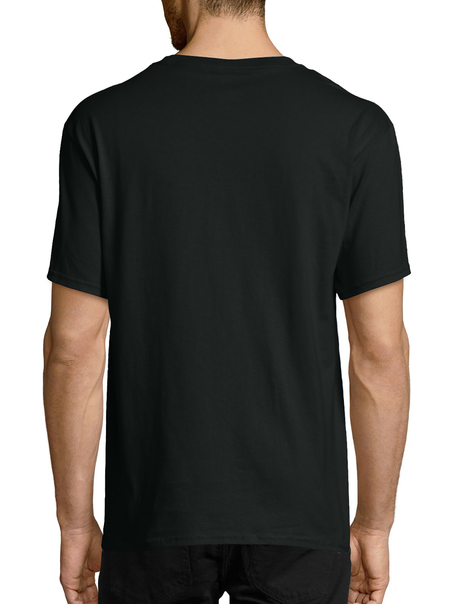 Hanes Authentic Men's T-Shirt (Big & Tall Sizes Available) Black 5XL - image 5 of 5
