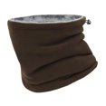 thumbnail image 3 of Polaina de cuello de invierno térmica, resistente al viento, ajustable, para adultos, bufanda multiusos Café, 3 of 9