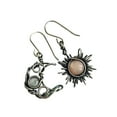 thumbnail image 1 of DPTALR Boucles d'Oreilles Style Bohème Soleil Lune Asymétriques, 1 of 7