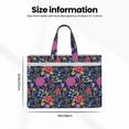 thumbnail image 3 of Pofeuu Floral Print Laptop Bag Carrying - Computer Bag Laptop Case Shoulder Slim Work Travel, 3 of 8