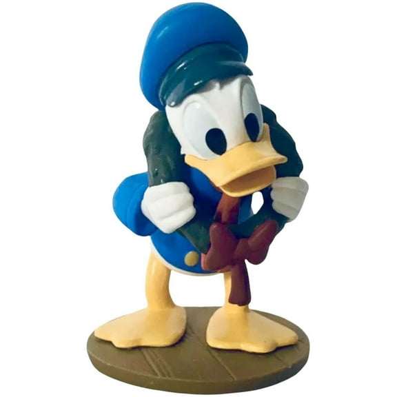 Christmas Carol DONALD DUCK Fred Cake Topper 4" PVC Figure Figurine New
