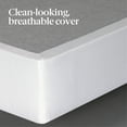 thumbnail image 7 of Zinus Spa Sensations No Assembly 7.5" White Metal Box Spring, Queen, 7 of 7