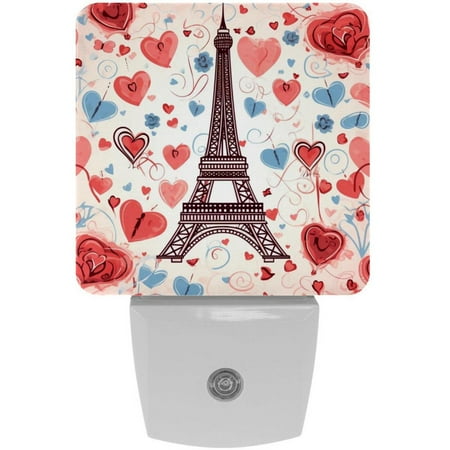 

Valentine s Day LED Square Night Lights - Small and Bright Illumination for Your Space