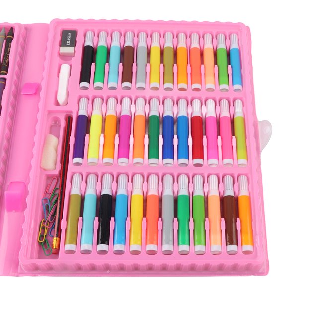 Kit de pintura de dibujo, juego de pintura para niños de 150 piezas Kit de dibujo para niños Juego de pintura para niños Instalación sin esfuerzo