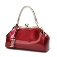 thumbnail image 2 of LHSHID Quality luxury evening messenger bags for women handbags patent leather ladies shoulder bag Ladies Clutchs Wedding Party Bags, 2 of 6
