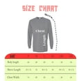 thumbnail image 5 of Gildan Men's Heavy Cotton Long Sleeve T-Shirt, 50/50 cotton/polyester, Adult T-Shirt, Classic fit Tee, Graphite Heather, XL, 5 of 5