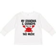 thumbnail image 3 of Inktastic Grandma Grandpa Love Me Boys Boys or Girls Long Sleeve Toddler T-Shirt, 3 of 5