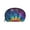 Explosion Of Rainbow, variant on Makeup Organizer Case Cosmetic Makeup Bag Travel Toiletry Pouch Bag with Full Print Design Explosion Of Rainbow