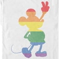 thumbnail image 2 of Men's Mickey & Friends Peaceful Pride Graphic Tee White X Large, 2 of 5