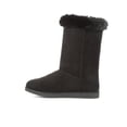 thumbnail image 3 of Juicy Couture Womens Koded Faux Suede Slip On Winter & Snow Boots, 3 of 6