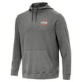thumbnail image 2 of Men's Antigua Heather Black Cincinnati Bengals Streak Cloud Pullover Hoodie, 2 of 3