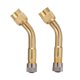 thumbnail image 1 of ADDHAT 2Ud Adaptador Extensión De Neumático Dorado Con Ángulo 135 Y Tapón Metálico, 1 of 6