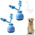 thumbnail image 1 of Yobensun Dog Toy-utomatic Dog Walker Interactive Waggle Ball Toy, with Speedy Rolling Action and Wagging Rope, Bite & Wear-Resistant, USB Rechargeable (2PcsBlue), 1 of 8