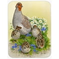 thumbnail image 1 of Carolines Treasures ASA2162LCB Partridge And Chicks Glass Cutting Board- Large, 1 of 1