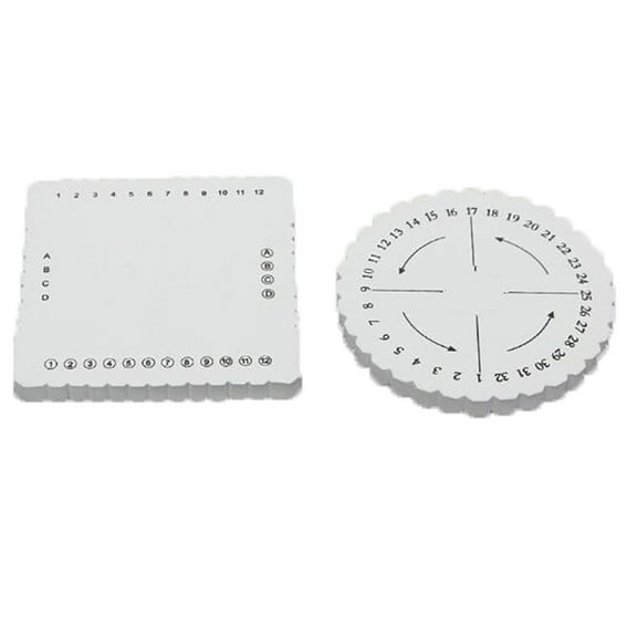 outfmvch office supplies diy beading braid braiding disc 2pcs kumihimo plate round disk cord home diy