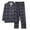 Black, variant on Uaswgudfs Women Pajamas Set Button Down Sleepwear Long Sleeve Plaid Nightwear with Long Pants Soft Pjs Set