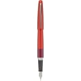 thumbnail image 1 of PILOT Stylo Plume MR Retro Pop Collection dans une Boîte Cadeau, Corps Rouge avec Accent de Vague, Pointe Fine en Acier Inoxydable, Encre Noire Rechargeable (91432), 1 of 10