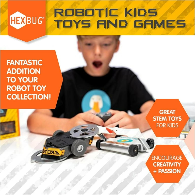 HEXBUG BattleBots Rivals 5.0 Rotator and Duck, Remote Control Robot Toys  for Kids, STEM Toys for Boys and Girls Ages 8 & Up, Batteries Included 